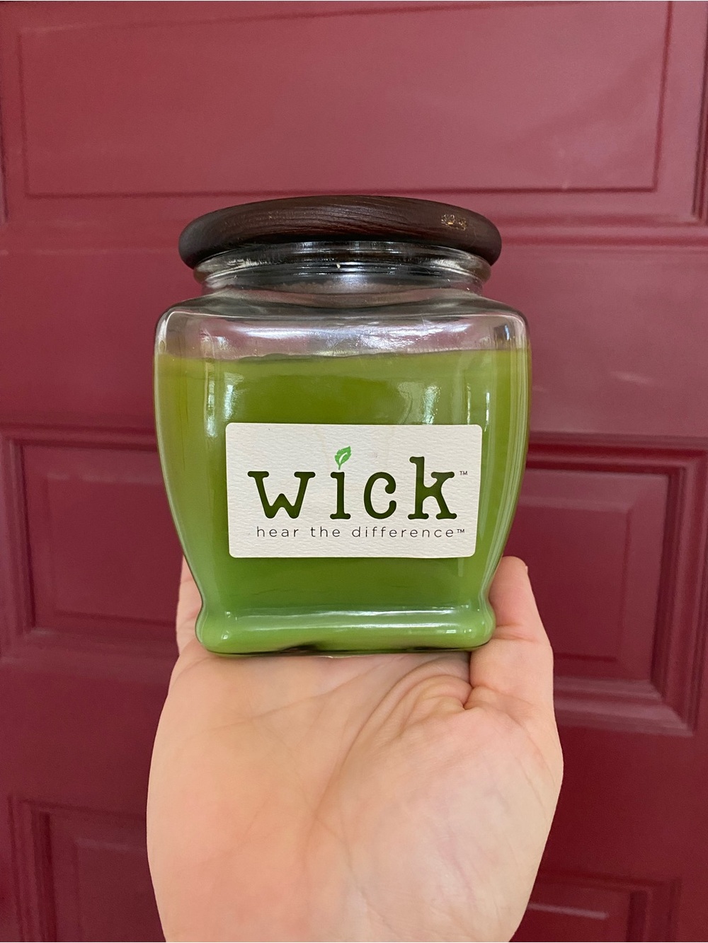 Wick brand candle